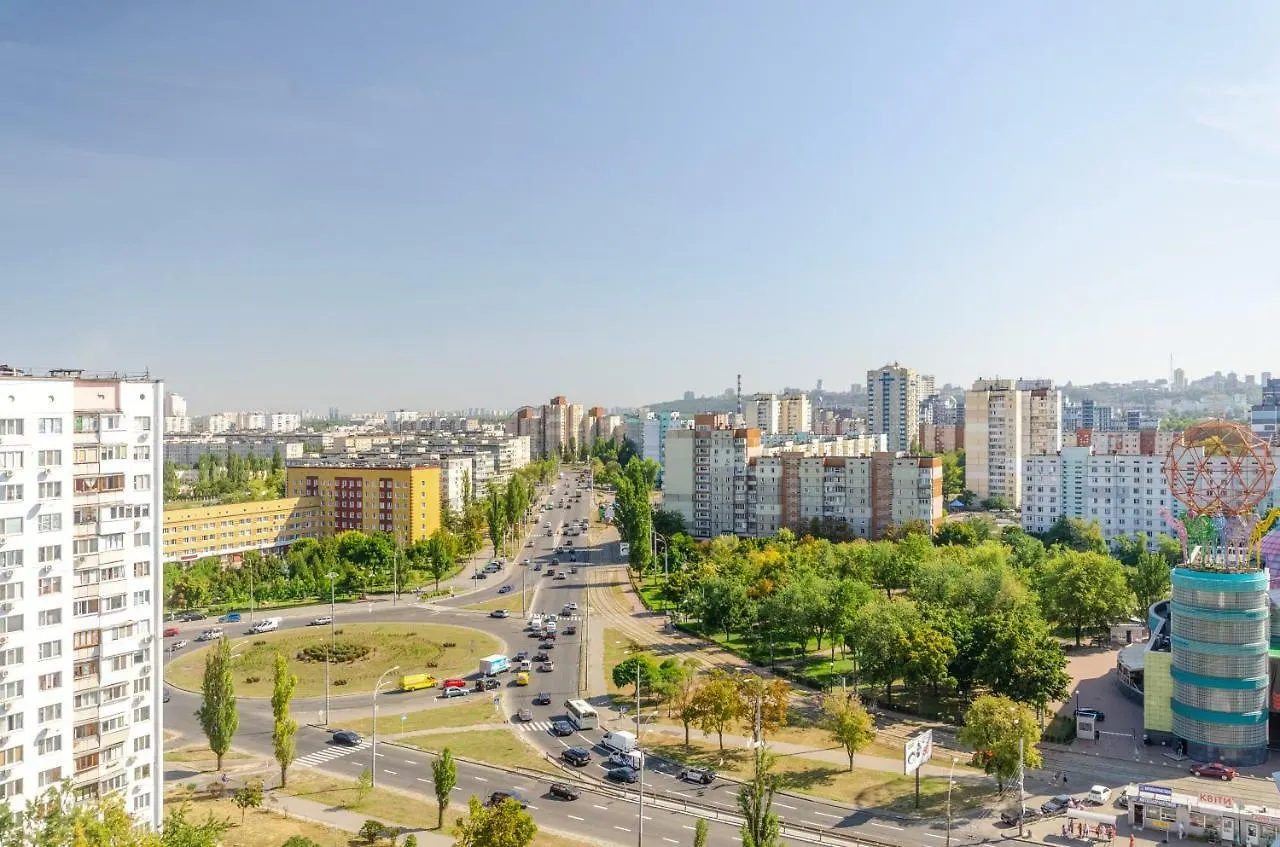 Artal Apartment On Obolonskaya Square 3 키예프 우크라이나